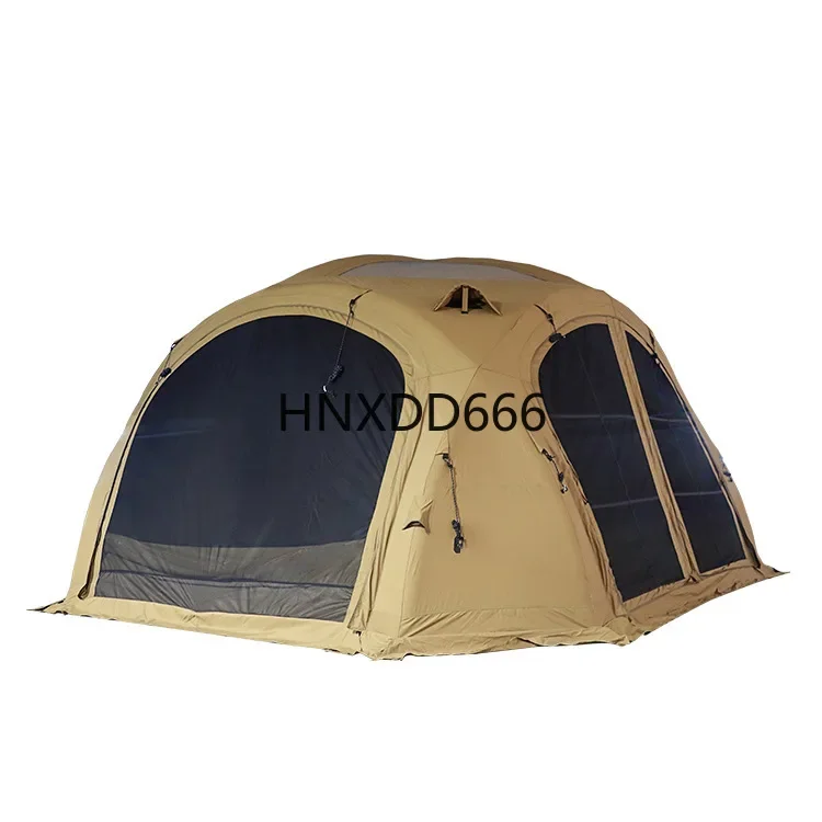 Dome inflatable ball tent free installation yurt outdoor camping rainproof sunscreen shade