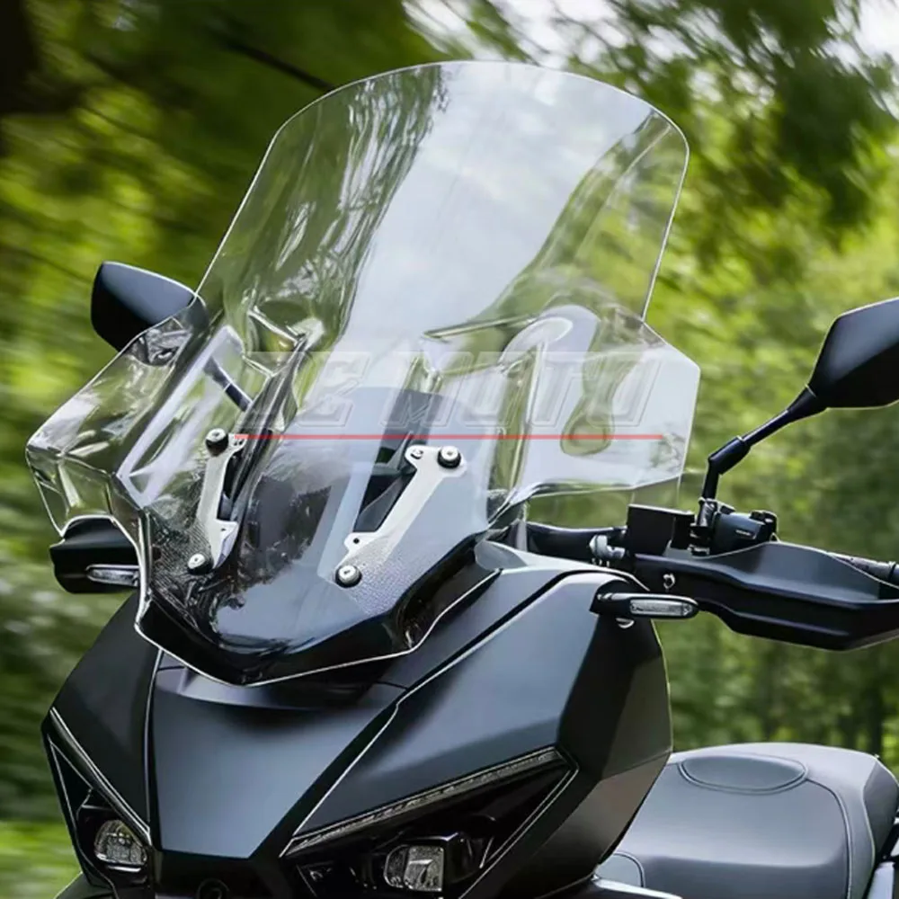FOR HONDA NS150XC Windshield Modification, Widening, GV Transparent Windshield, And Rain Guard Accessories.
