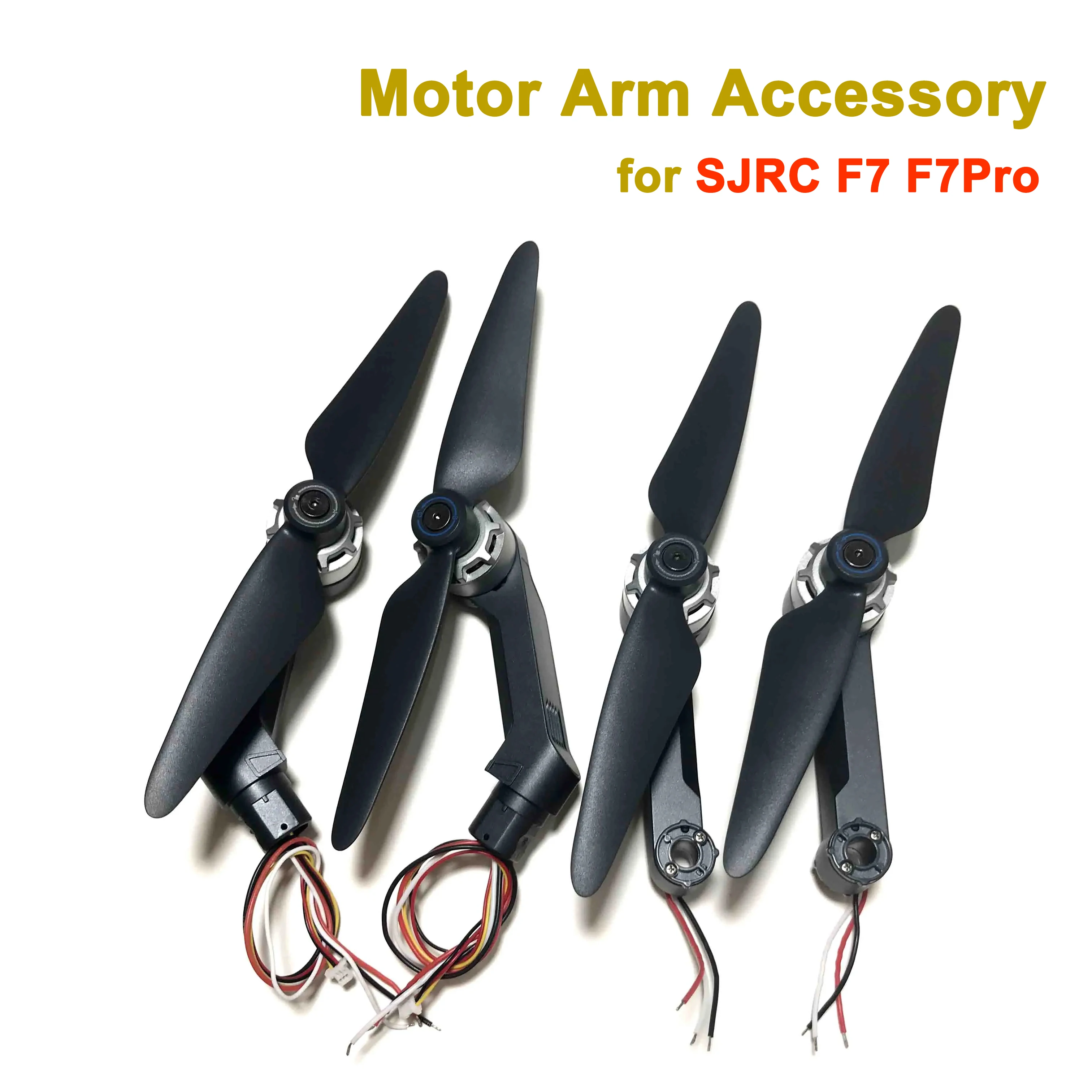 

Оригинальный запасной рычаг двигателя, передний/задний рычаг с двигателем для SJRC F7 F7pro, аксессуары для GPS-дрона