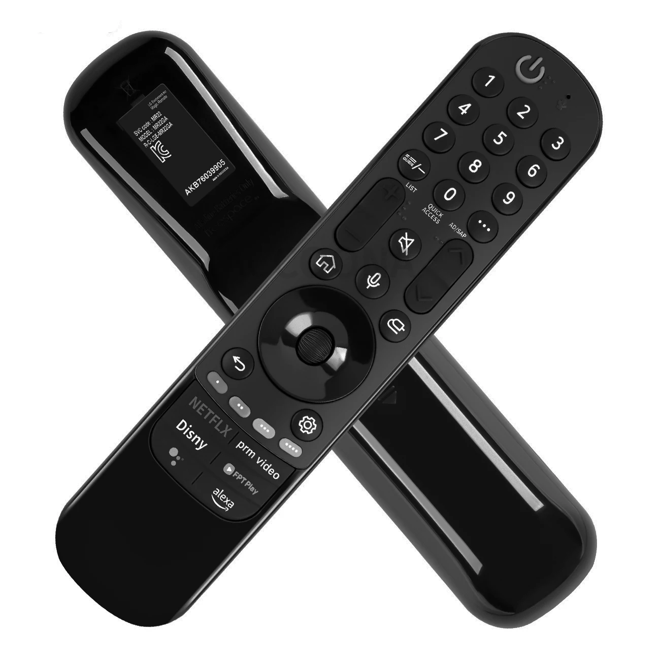 

IR Remote Control AN-MR22GA MR22 AKB76039905 for LQ, UQ, NANO75, QNED91, UP/NANO75/77/80/86 Smart TV Without Voice