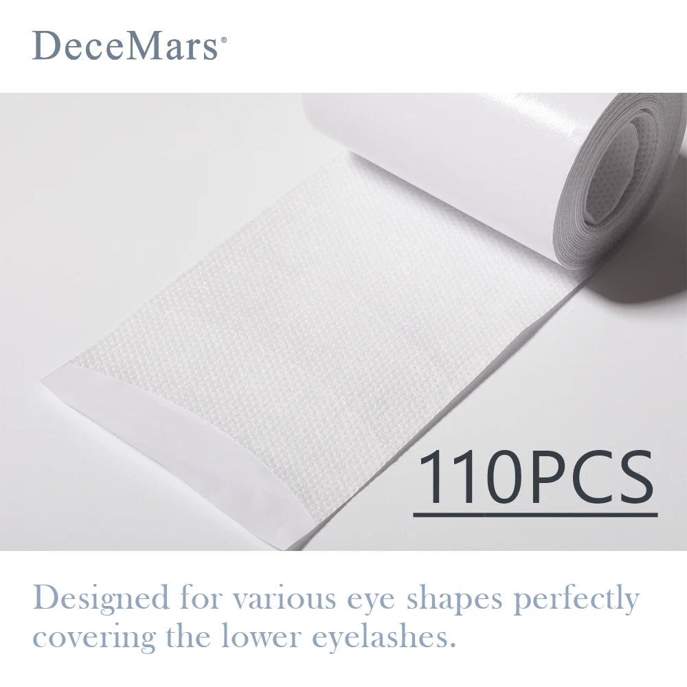 Pre Cut Medical Foam Tape Under Eye Pads for Eyelash Extension（110pcs/pack）