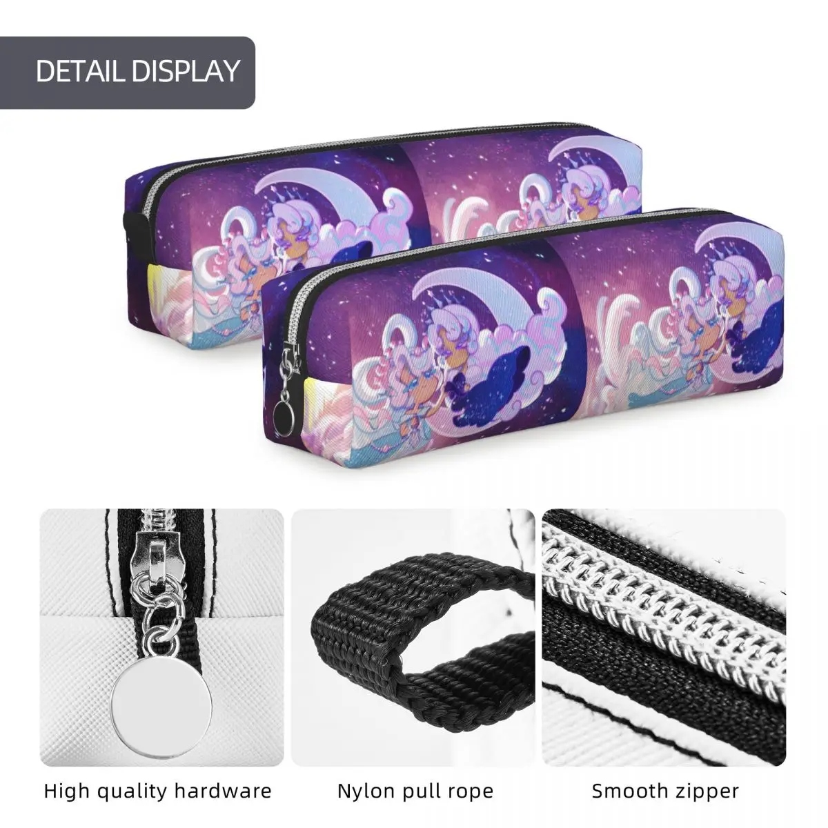 مقلمة كوكي رن أوفين بريك للذكرى الرابعة، حقيبة حامل أقلام كوكي رن كينغدوم للأطفال، حقائب أقلام رصاص ذات سعة كبيرة