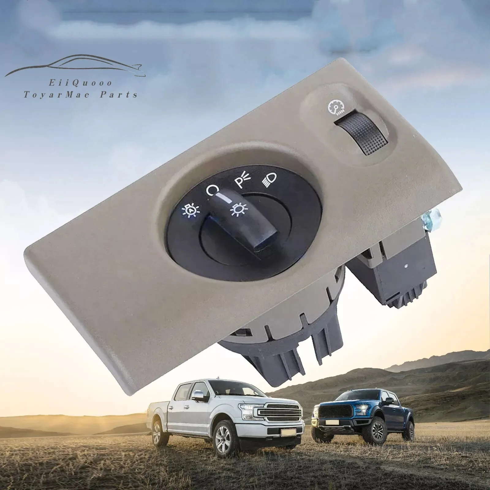 

ПЕРЕКЛЮЧАТЕЛЬ фар с затемнением противотуманных фар на 2004-2008 годы для Ford F150 ^-