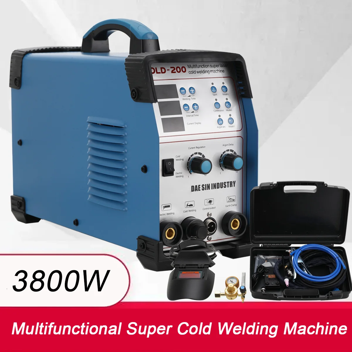 

220V Ultra-Laser Cold Welder TIG Welding Machine PWM with Cold/Hot/TIG Pulse MOS Tube Cold Welding Machine SDHB-3