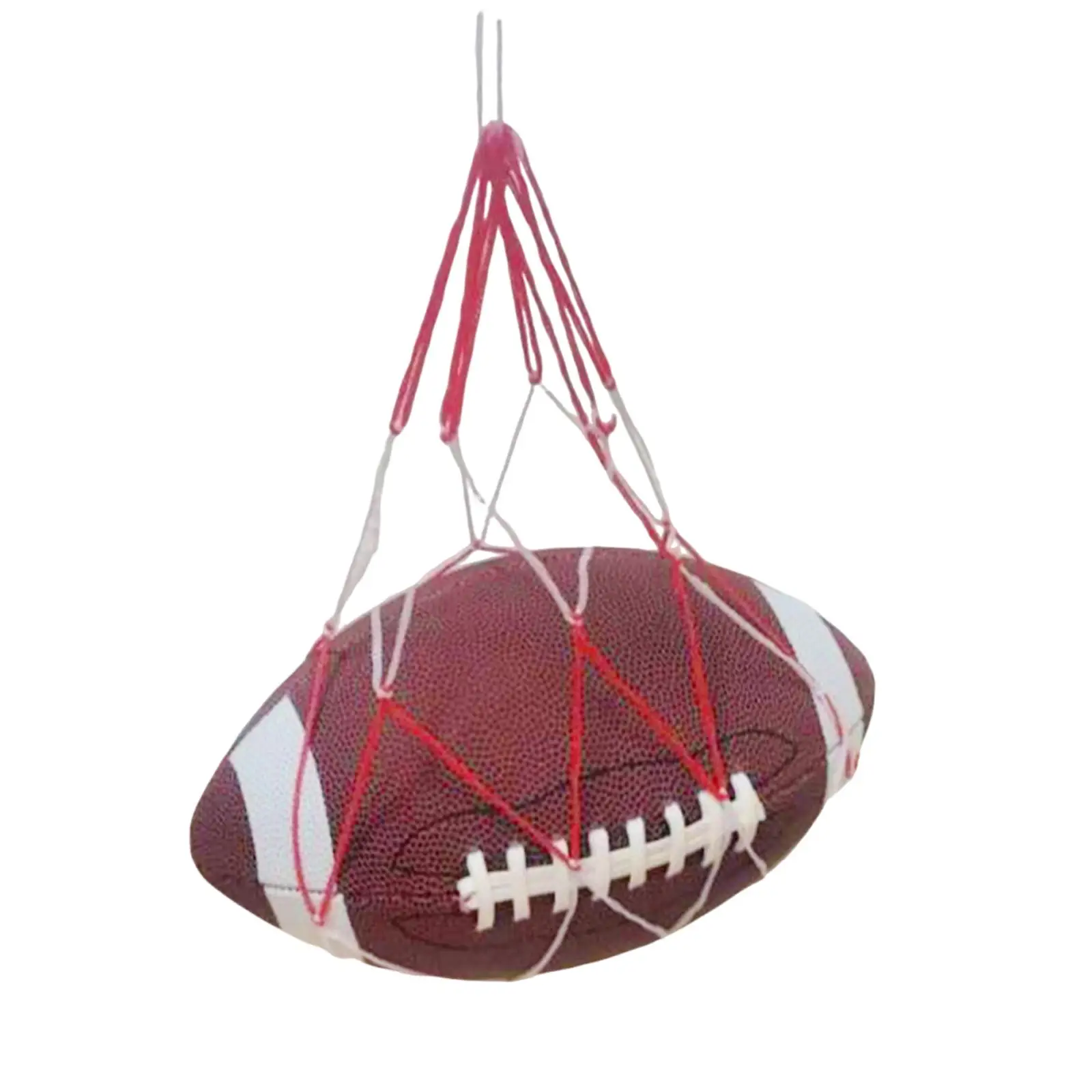 Wear Resistant PU Leather Rugby Ball Official American Football Ball for Kids Adults Training and Recreational Play