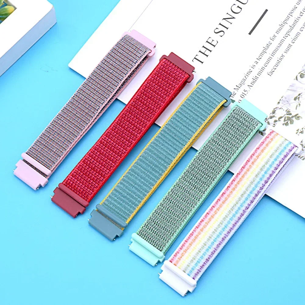22mm 20mm Nylon Loop For POLAR Vantage M M2/V2/V3 Band Strap For Polar Grit X Pro IGNITE 3 2 Unite Pacer Sport Bracelet Correa