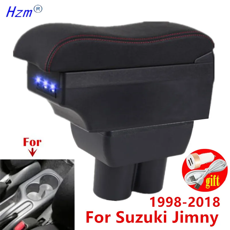 Für Suzuki Jimny Armlehnenbox Für Suzuki Jimny JB23 JB43 Auto-Armlehne 1998-2018 Nachrüstteile Armlehnen-Aufbewahrungsbox Auto-Zubehör