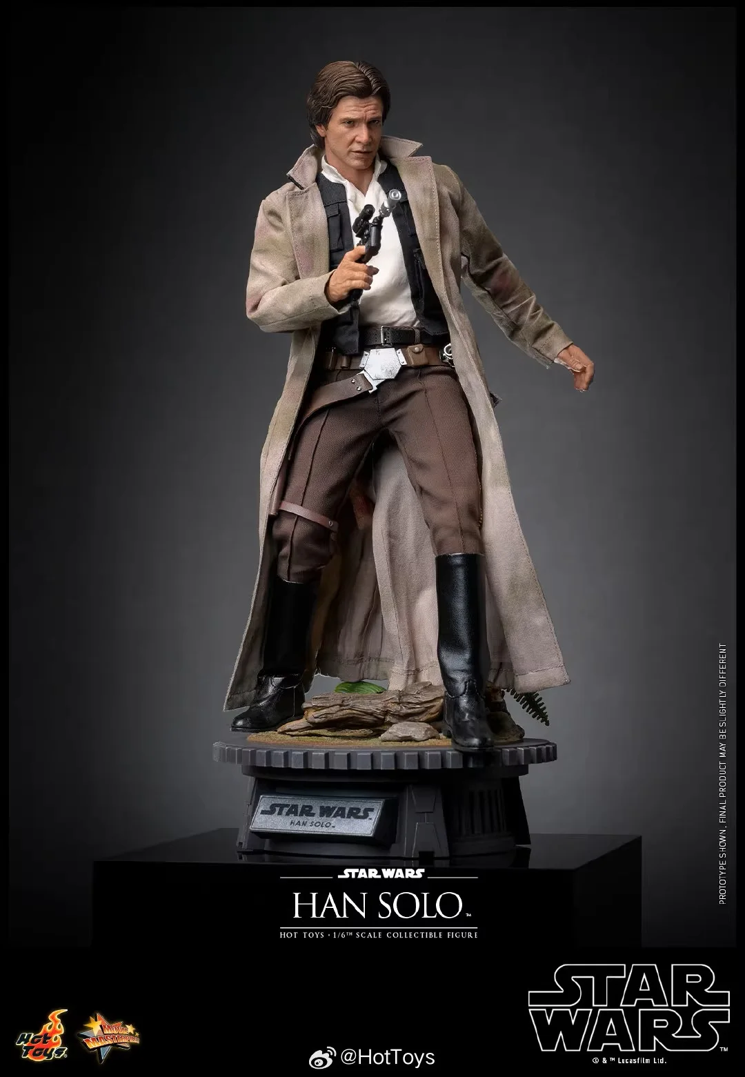 متوفر 100% الأصلي HotToys MMS740 حرب النجوم هان سولو 1/6 أنيمي عمل الشكل لعبة هدية نموذج جمع