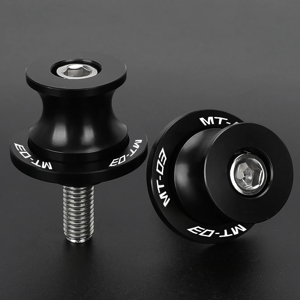 Motorcycle Accessories Swingarm Spools Slider FOR YAMAHA MT03 YZF-R3 Rear Stand Screws YZF-R25 6MM/8MM Rear Stand Screws MT 03
