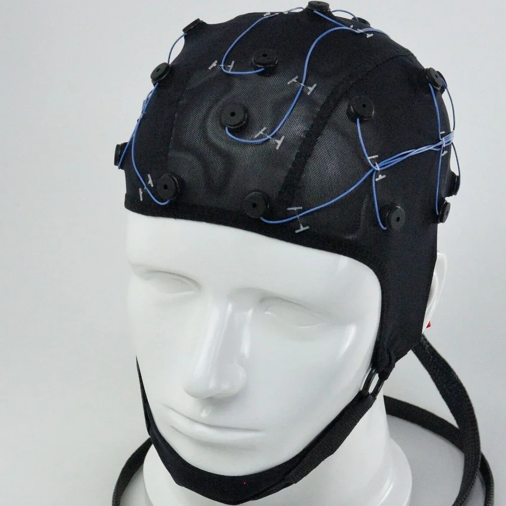 Neurofeedback Clinic research EEG Electro-cap Systems  hat with electrodes