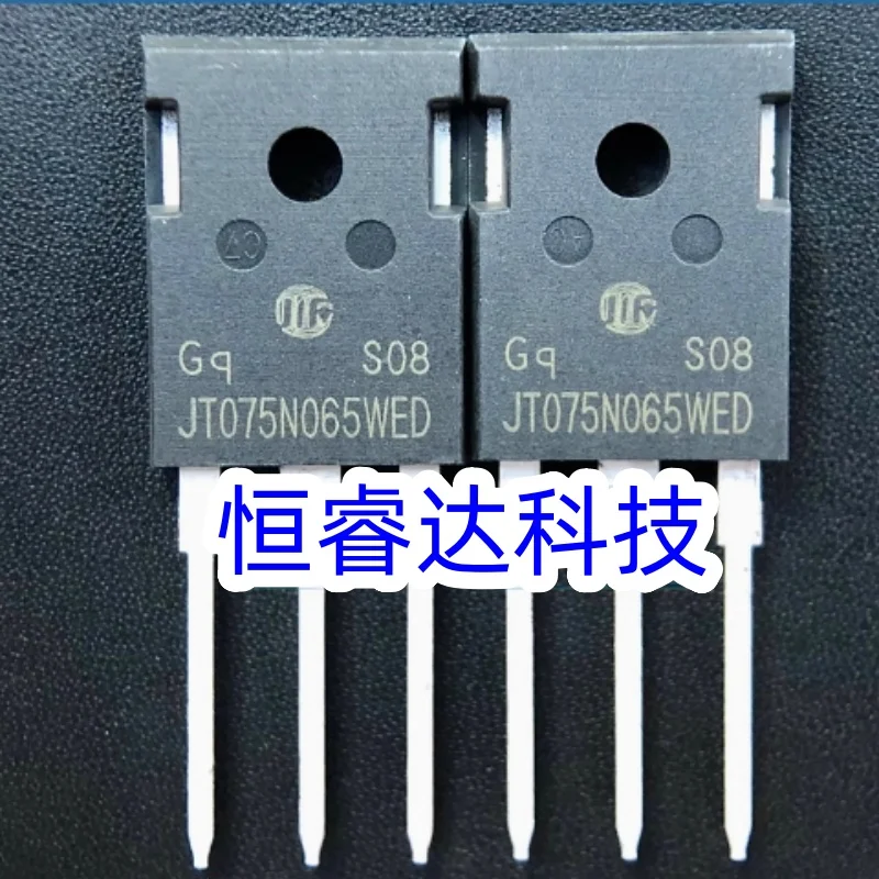 10PCS/LOT 100% New Original JT075N065WED 75T65 75N65 TO-247 Transistors IGBT Single Pipe 75A 650V