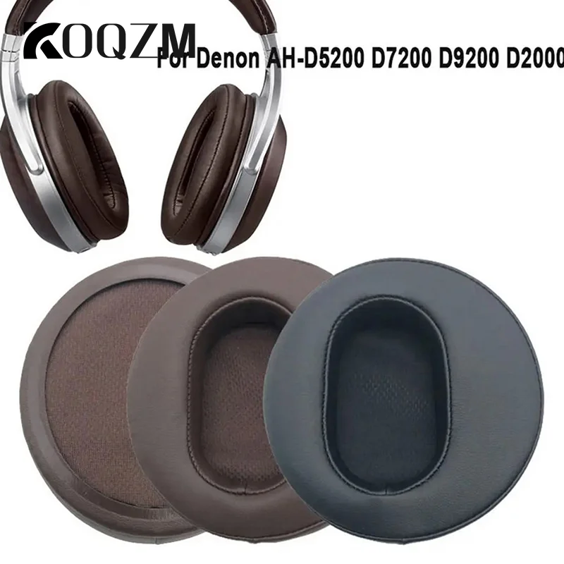 2Pcs Foam Sponge Ear Pads Earpads Headset Replacement Ear Cushion Accessories Repair Parts For Denon AH-D5200 D7200 D9200 D2000