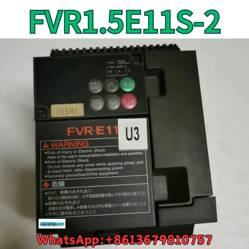 

Used Frequency converter FVR1.5E11S-2 test OK Fast Shipping