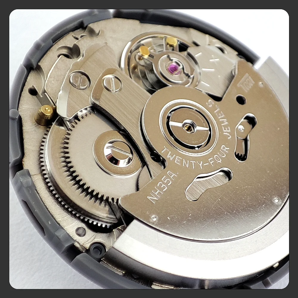 NH35 movement automatic mechanical movement white/black calendar movement 3/6/9 o'clock movement Japan original movement