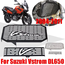 For Suzuki VSTROM DL650 V-STROM 650 DL 650 2004 - 2011 2010 Accessories Radiator Protective Cover Grille Guard Grill Protector
