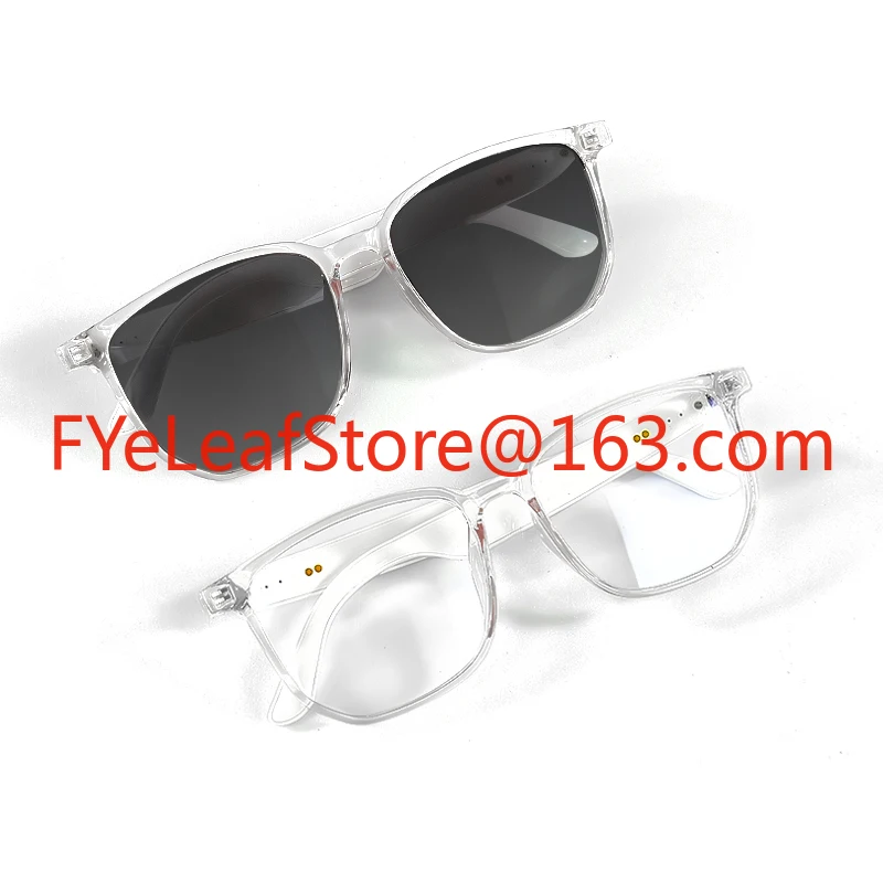 

Fashion Smart Men's Glasses Touch Operation BT Call Voice Assistant Headset Sunglasses Driving GS03 Smart Bluetooth Glasses