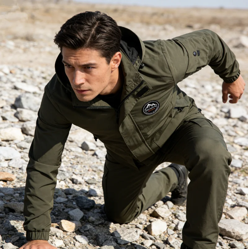 

Мужская техническая повседневная куртка-бомбер 2026 года, ветрозащитная, черно-зеленая, в стиле милитари, оверсайз, размеры 6XL, 7XL, 8XL