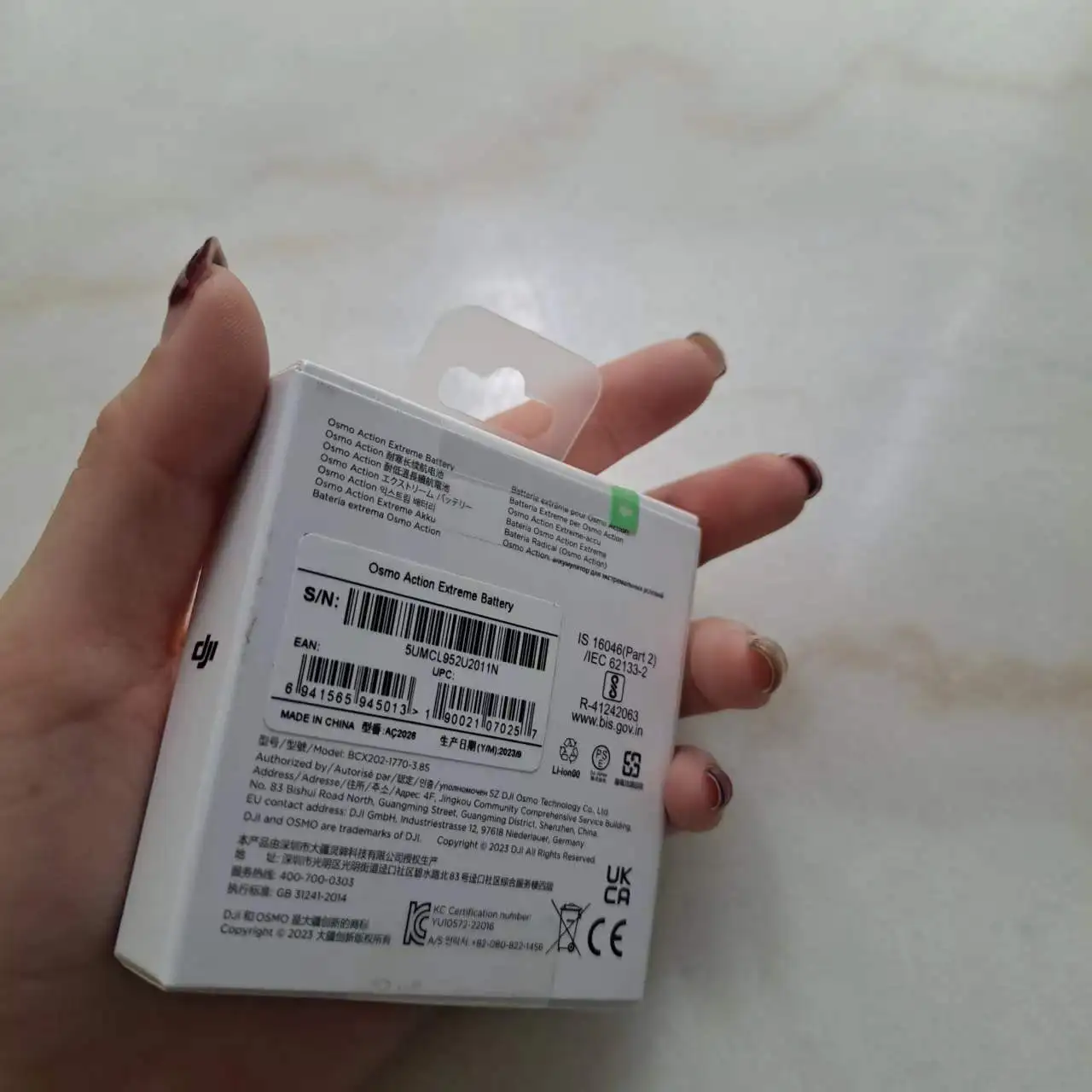 Camera Drones Parts Osmo Battery For DJI Osmo Action Extreme Battery Original Machine New Genuine