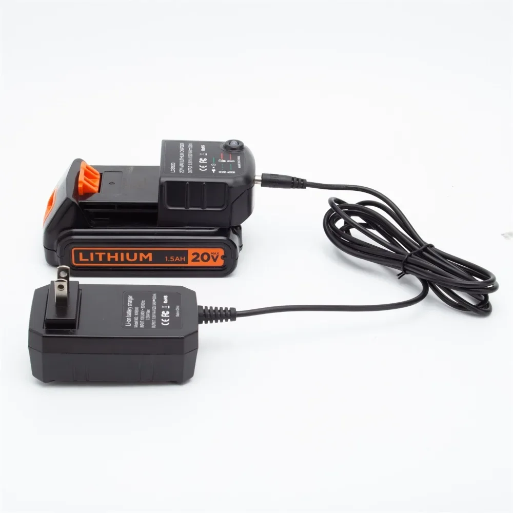 Imagem -02 - Carregador de Bateria de Lítio tipo Dividido Íon de Lítio 1220v Entrada 100-240 v 18v 1.5a Baterias Não Incluídas