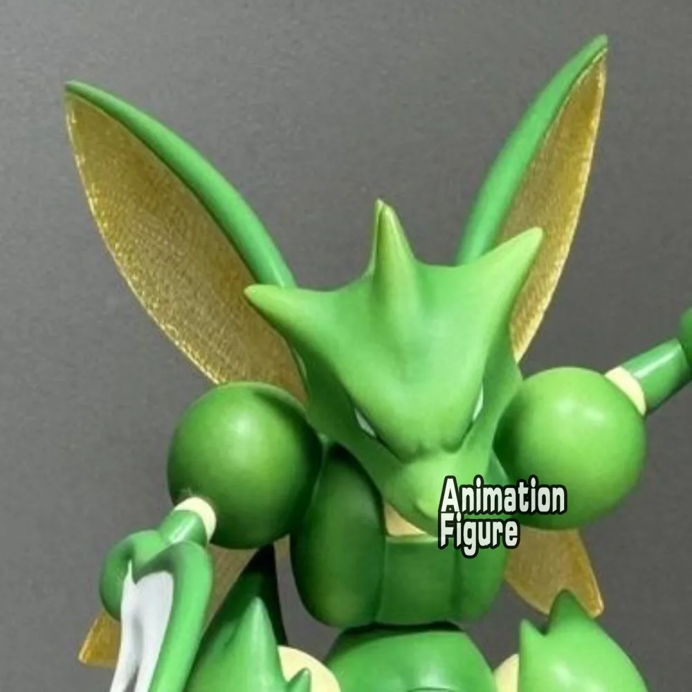 11cm/4,33 Zoll Anime Pokémon Figur Scyther Actionfiguren PVC-Statue Desktop-Ornament Sammlermodell Spielzeug Geschenke – Detail 6
