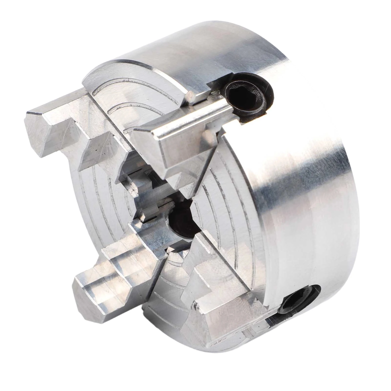 Home Hobby Workshop 50*20mm Four-jaw Chuck Manual Chuck For Metal Lathe Manual Chuck Reversible Jaws Integrated Spindle Nose