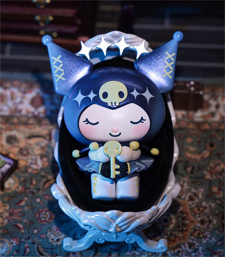 Miniso Sanrio Kuromi The Witch's Feast Series Blind Box Fashion Play Doll Hand Girl's Gift for A Blind Kulumi Box Genuine