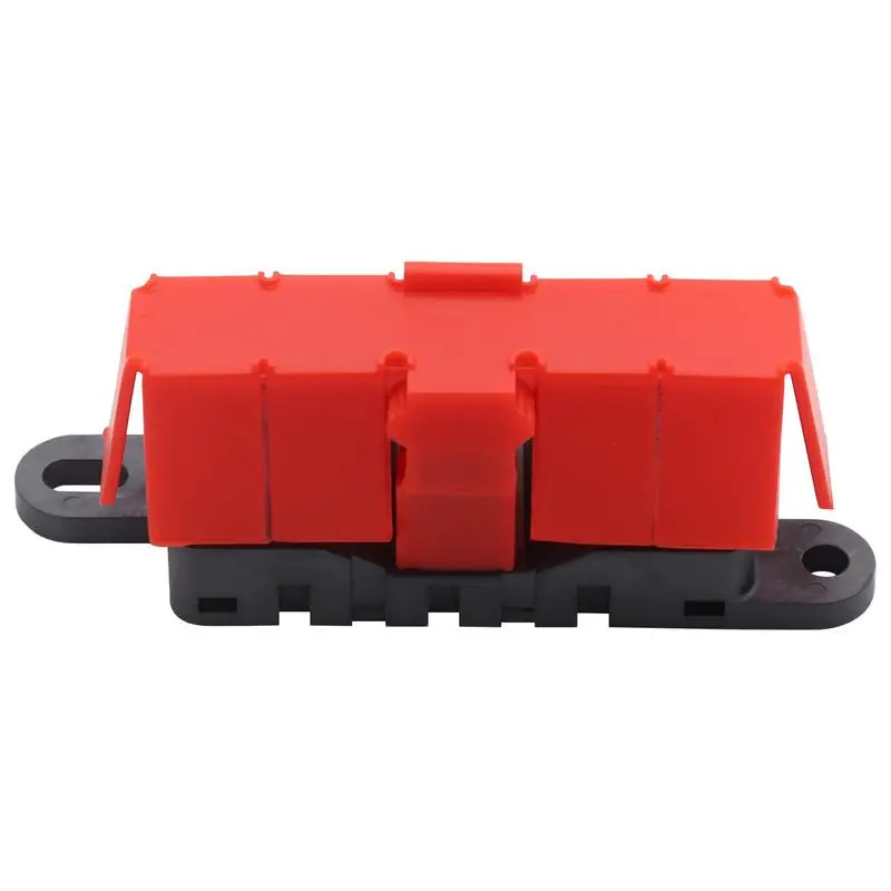 Automotive Fuse Holder Modification Bladess Fuse Box Fuse Box Holder 500A Large Fork Bolt Type Universal Fuse Block Safety Plate