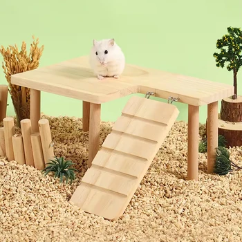 Hamster Wooden Climbing Ladder 1