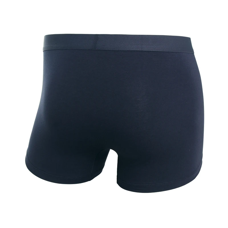 Li-Ning Men GYM Underwear Solid Color Soft Breathable 94%Cotton 6%Elastane Male Panties LiNing Sports Underpants Shorts AUAV003 image 4
