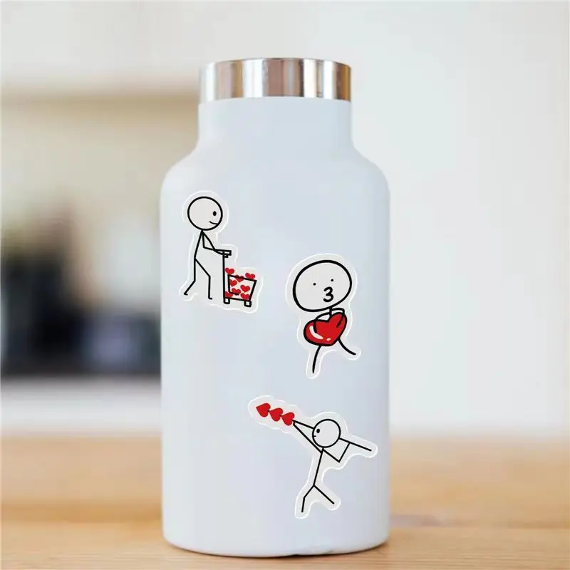 Matchman Cartoon Aufkleber Graffiti Aufkleber DIY Wasser Tasse Skateboard Telefon Fall Notebook Schreibwaren Box Dekor Abziehbilder Aufkleber