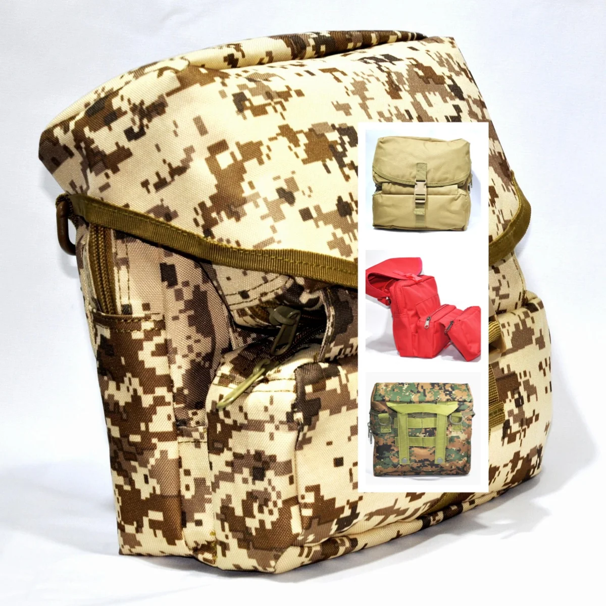 Molle Foldable Messenger Bag Multifunction Tool Waist Bag Outdoor Medic Bag Fishing Camping Accessory