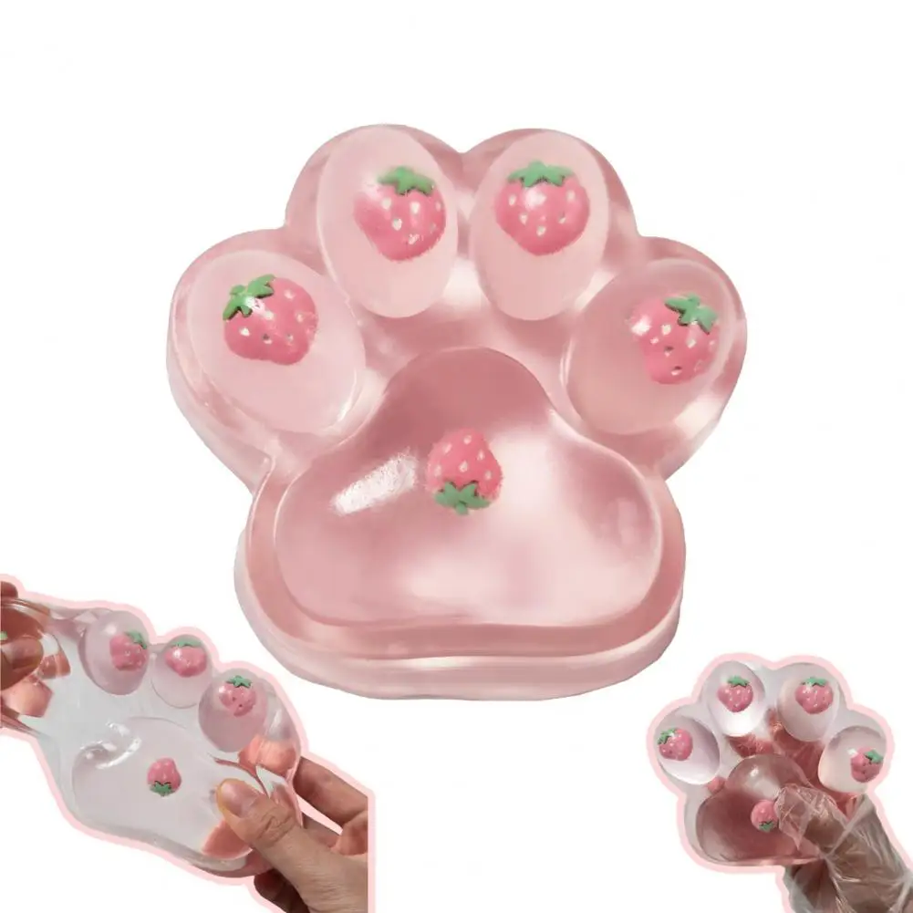 

Милая форма, игрушка для снятия стресса, мягкая игрушка, милая кошачья лапа, сжимаемая игрушка для снятия стресса, мягкий Tpr, мяч для детей, взрослых, коготь животного