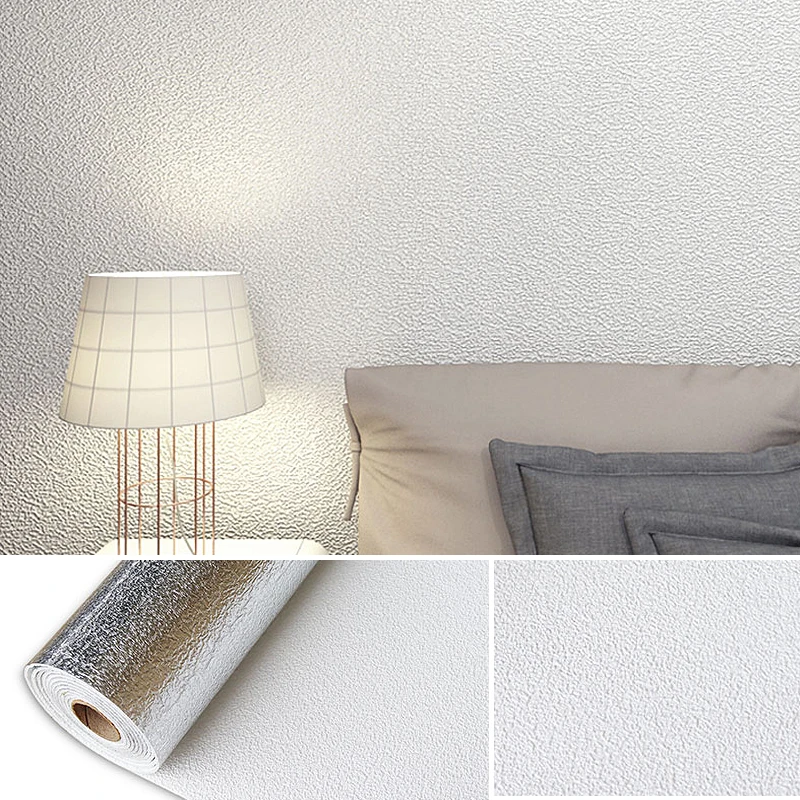 Imagem -04 - Adesivo de Parede Extra Grosso Telha Auto-adesivo Painel de Espuma Revestimento de Parede Linho Texturizado Papel de Parede Decoração de Casa Sala de Estar 0.5m x 2.8m