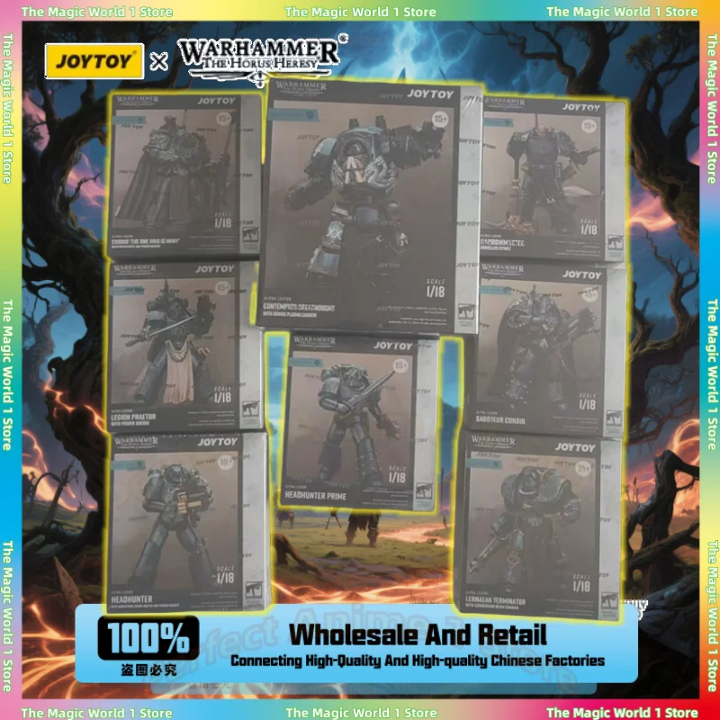 

JOYTOY Warhammer The Horus Rebellion Alpha Legion Headhunter & Ishudus The Contempt The Primary