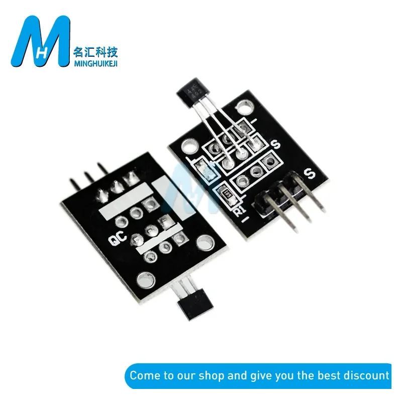 1-10pcs/lot KY-003 Standard Hall Magnetic Sensor Module for Arduino AVR Smart Cars PIC Good KY 003 New