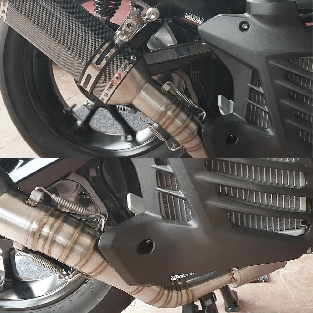 

Для Yamaha NVX NVX155 AEROX AEROX155 2016-2020: Полная выхлопная система, коллектор и глушитель (слип-он), комплект для мотоцикла