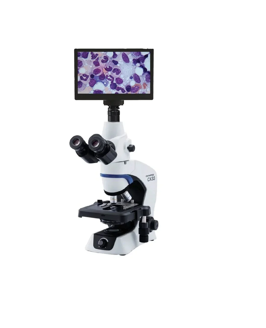 cheap price Olympus CX33 Microscope HD digital Trinocular microscope Biological Microscope with LED light For Clinic/Hospital