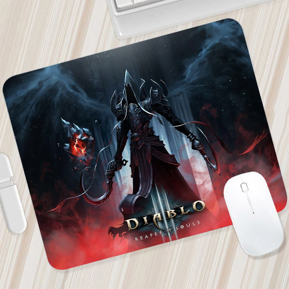 Diablo Small Mouse Pad Gaming Mousepad PC Gamer Mouse Mat XXL Computer Office Pad Silicone Keyboard Mat Desk Pad Laptop Mausepad