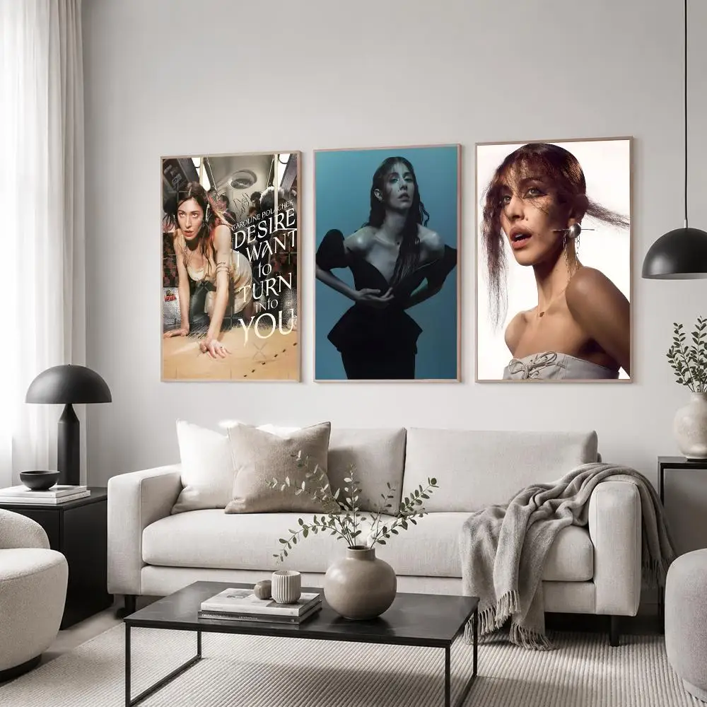 C-C-Caroline P-Polachek Poster Classic Poster HD Art Sticky Wall Waterproof Home Living Room Bedroom Bar Aesthetic Decoration