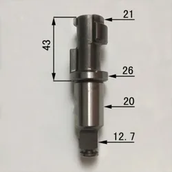 43 mm Semicircle Small Wind Cannon  1/2 Inch Accessories Of Pneumatic Tools Air Impact Wrench Anvil Driver Spindle Axis Hammer B