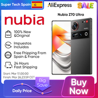 100% New Nubia Z70 Ultra Smartphone 5G 6.85'' 144Hz Full Display Camera 6150mAh Battery IP68 Waterproof NFC Global Version
