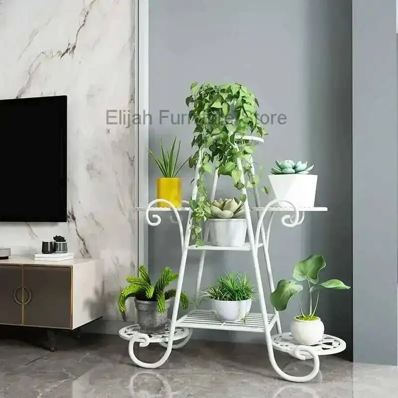 액세서리 미학 꽃 스탠드 디자이너 장식 미니멀리스트 식물 디스플레이 선반 현대 거실 Plantenrek 가구
