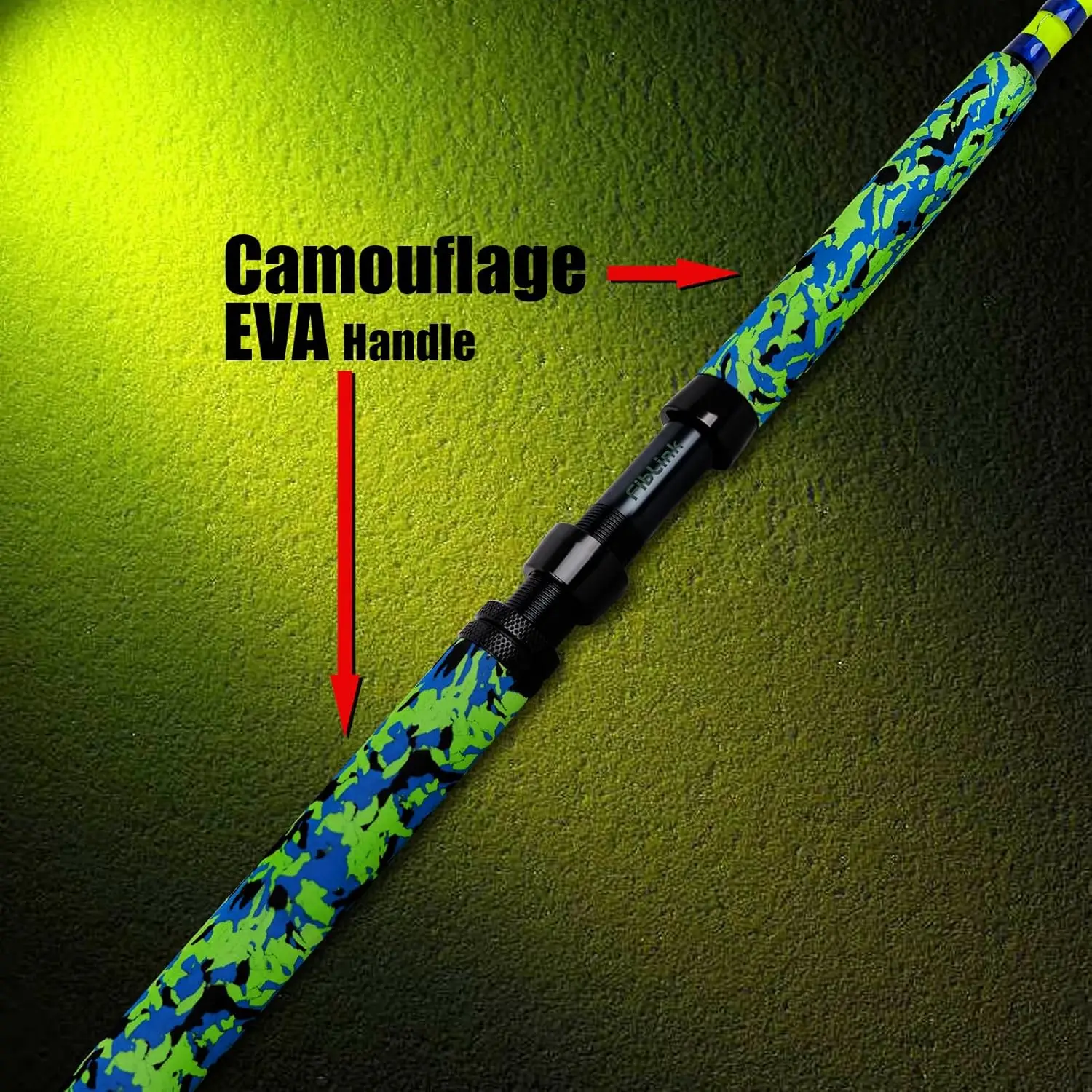 Fishing Rods for Catfish, 1-Piece or 2-Piece Catfishing Pole, Medium Heavy Casting Rod for Catfish (7'6"/8'6"/9'6") - view 5
