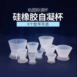 4pcs Dentist Materials Silicone Mixing Bowl Use Dappen Dishes Teeth Whitening laboratory Odontologia Dental Tools