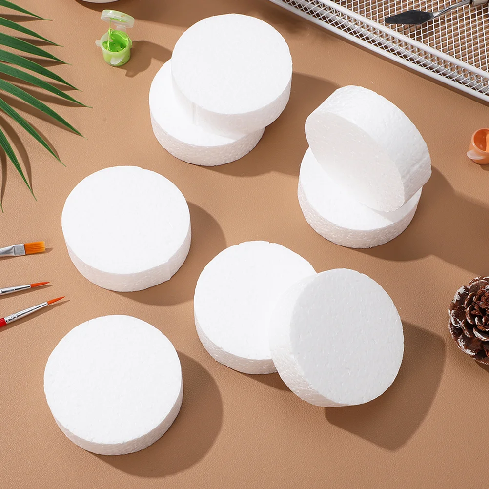 Cake Model Round Dummies Fake Cakes Decorating Foam Rounds Baking Polystyrene Blocks