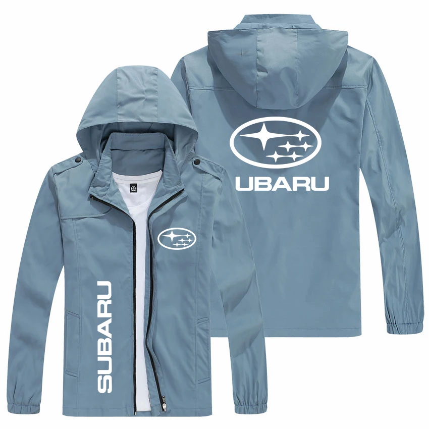 

Subaru car clothing, racing accessories, men's and women's jackets, SUBARU spring and autumn casual jacket, hooded motorcycle ja