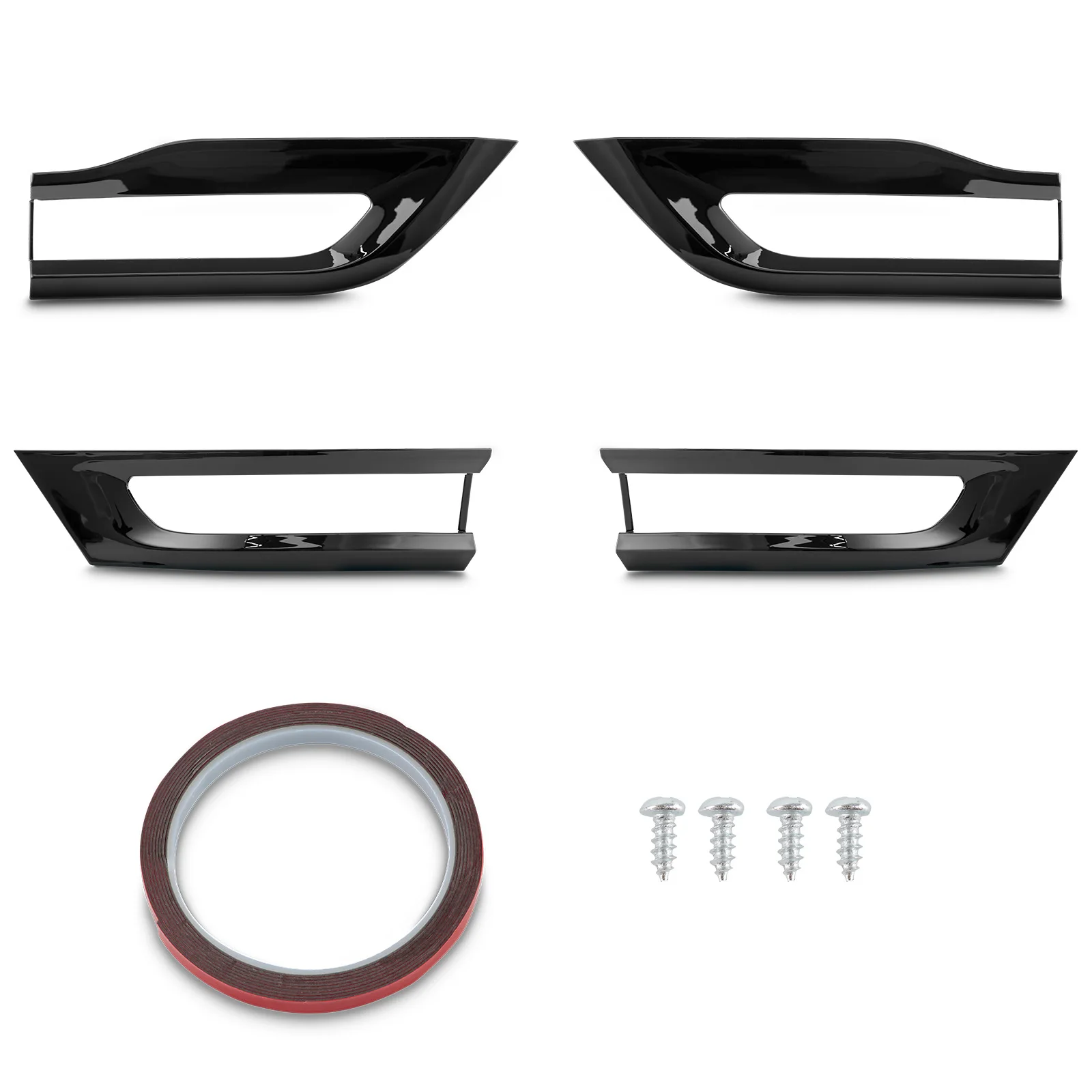 4 Teile/satz Grand Cherokee Heckklappe Rücklicht Trim Für 2014-2021 Jeep Grand Cherokee 68220970AA 68220968AA 68219812AA 68219813AA – Detail 3