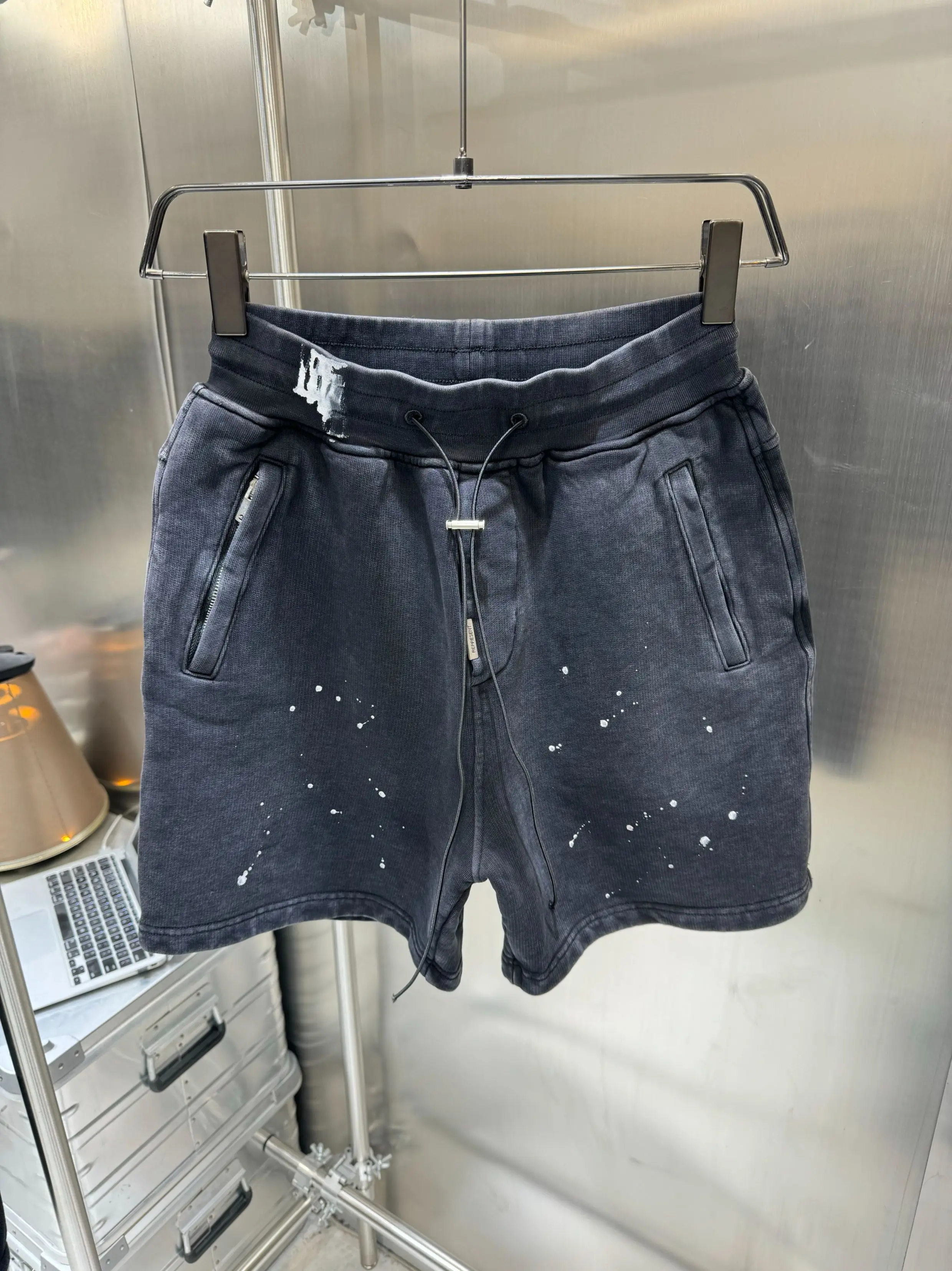 Summer New Fashion Trendy Men's Shorts Washed Vintage Straight Versatile Casual Five-point Shorts for Men