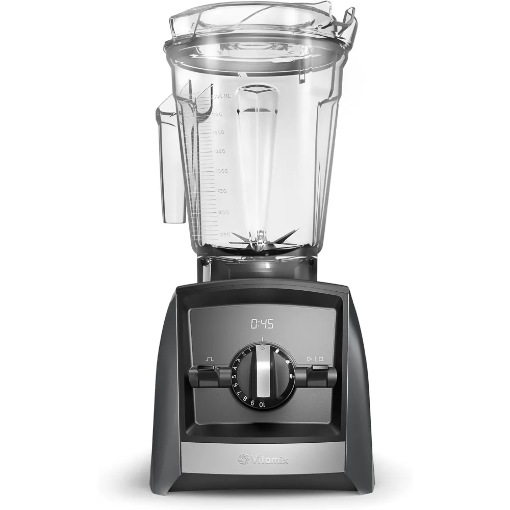 

1500 Watts Smart Blender, Professional-Grade, 64 oz. Low-Profile Container, Dishwasher Safe，Three Program Settings,Slate