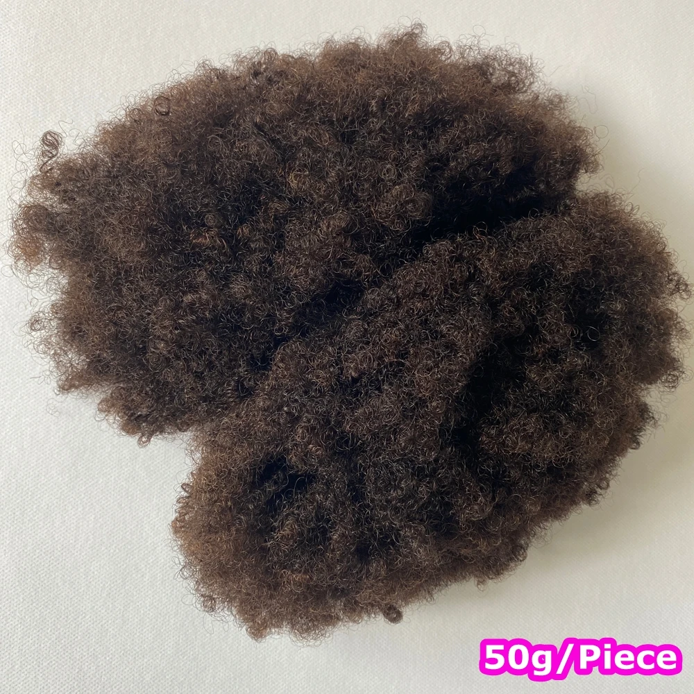 

Mongolian Raw Hair Fluffy Afro Kinky Curly Bundles Hair Extension Human Hair Remy Hair Double Drawn Women's Bundles Natural Hair